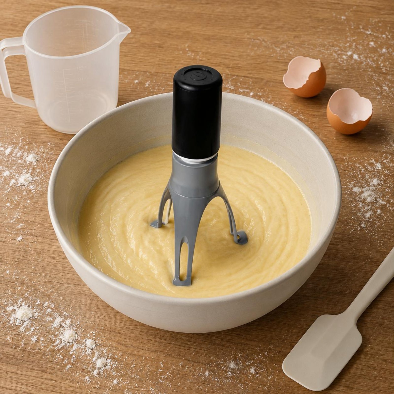 Hand Mixer Electric - Pengaduk Segitiga Otomatis - Pengocok Telur