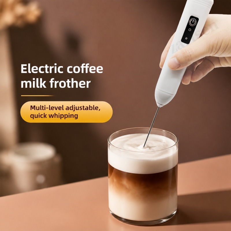 Kitchen Appliances Electronics - Pengaduk Busa Susu Kopi Elektrik, Pengocok