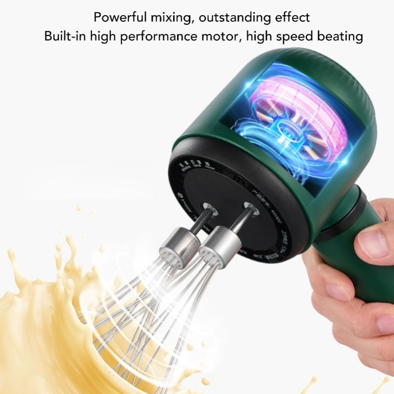 Hand Mixer Electric - Mixer Tangan Elektrik Tanpa Kabel 1200mAh