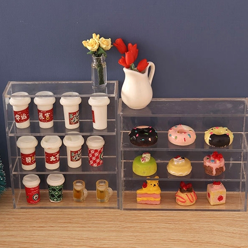 1 Buah Rak Miniatur Rumah Bone - Kitchen Appliances Cabinet ulasan dan harga
