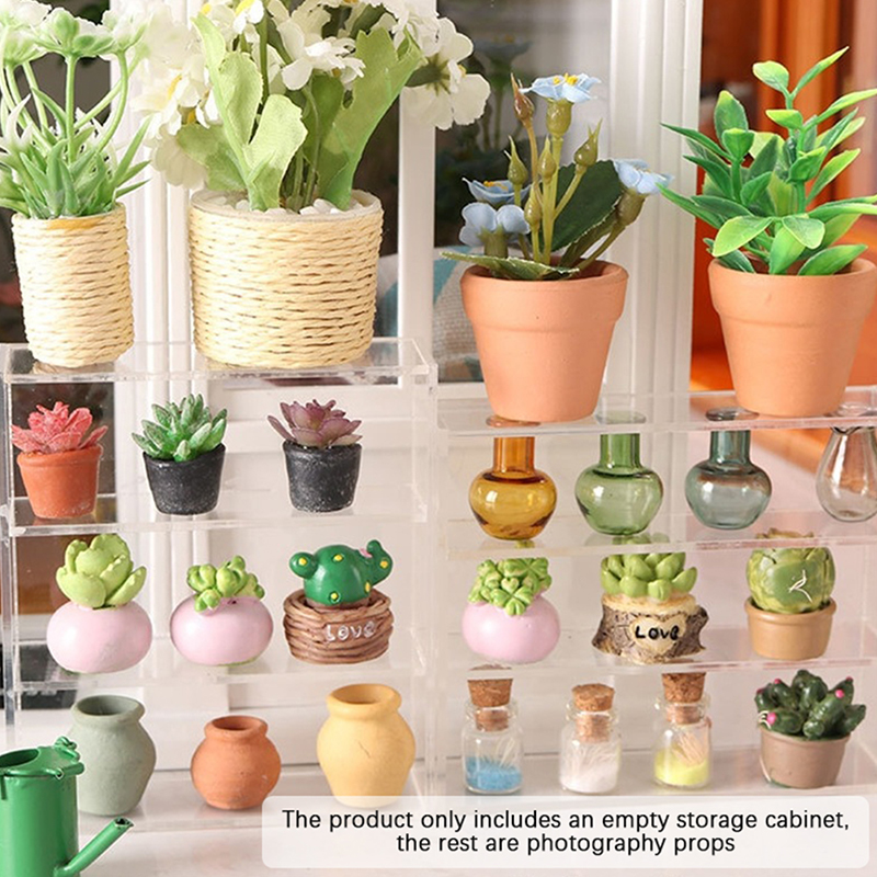 1 Buah Rak Miniatur Rumah Bone - Kitchen Appliances Cabinet ulasan dan harga