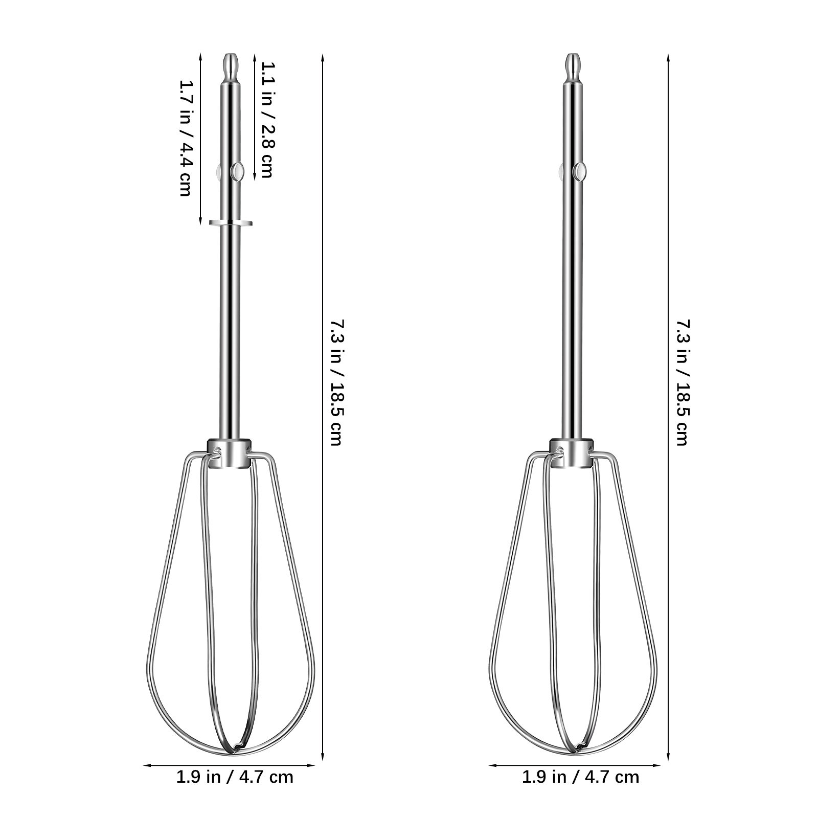 2 Buah Bagian Pengocok Elektri - Hand Mixer Electric ulasan dan harga
