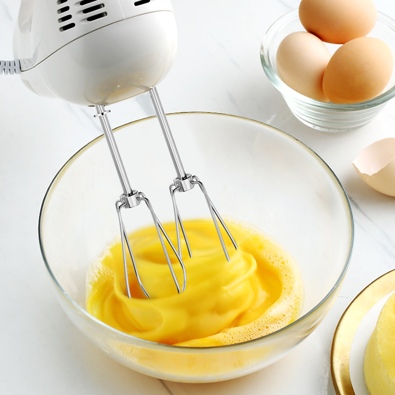 2 Buah Bagian Pengocok Elektri - Hand Mixer Electric ulasan dan harga