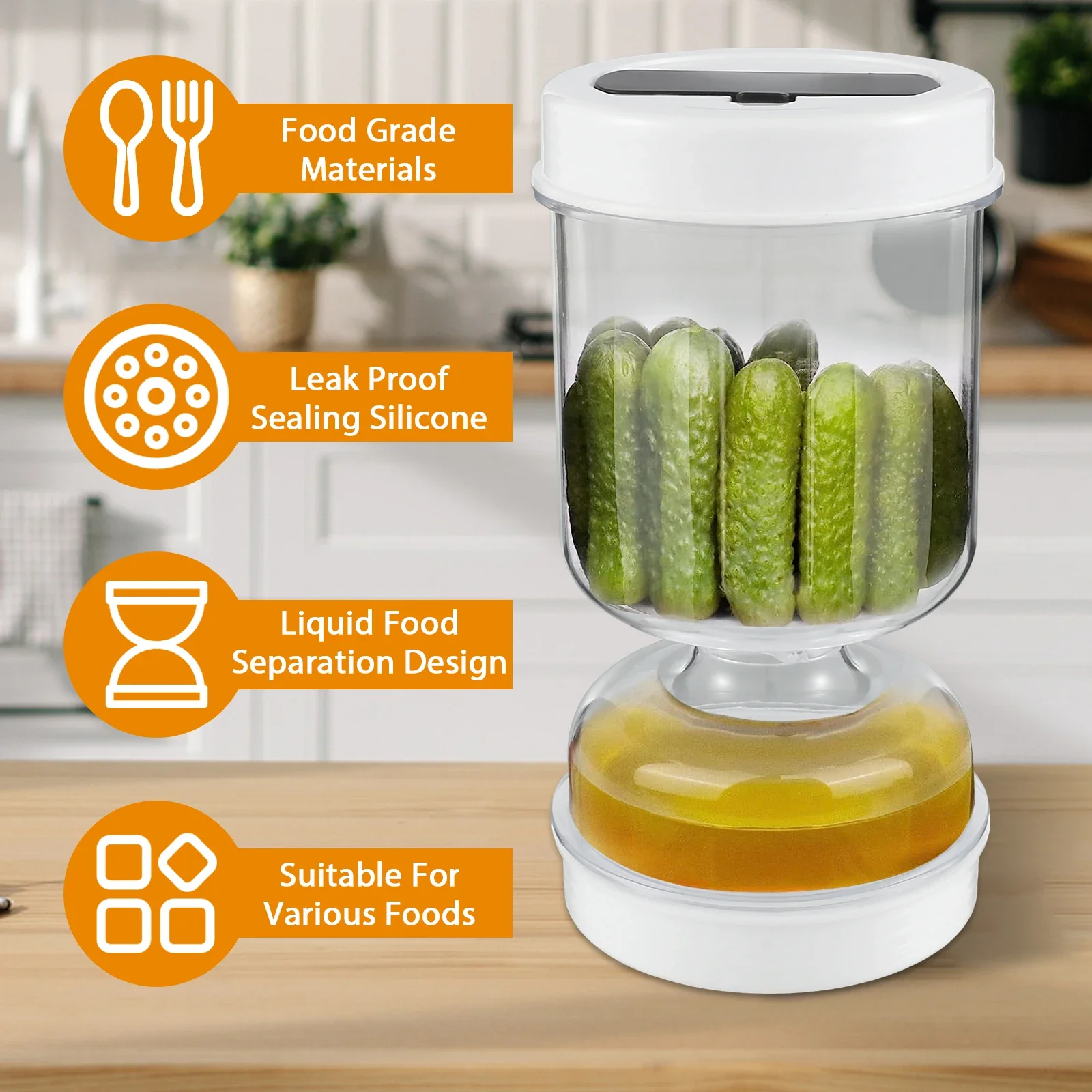 Wadah makanan basah dan kering - Kitchen Appliances Manufacturers ulasan dan harga