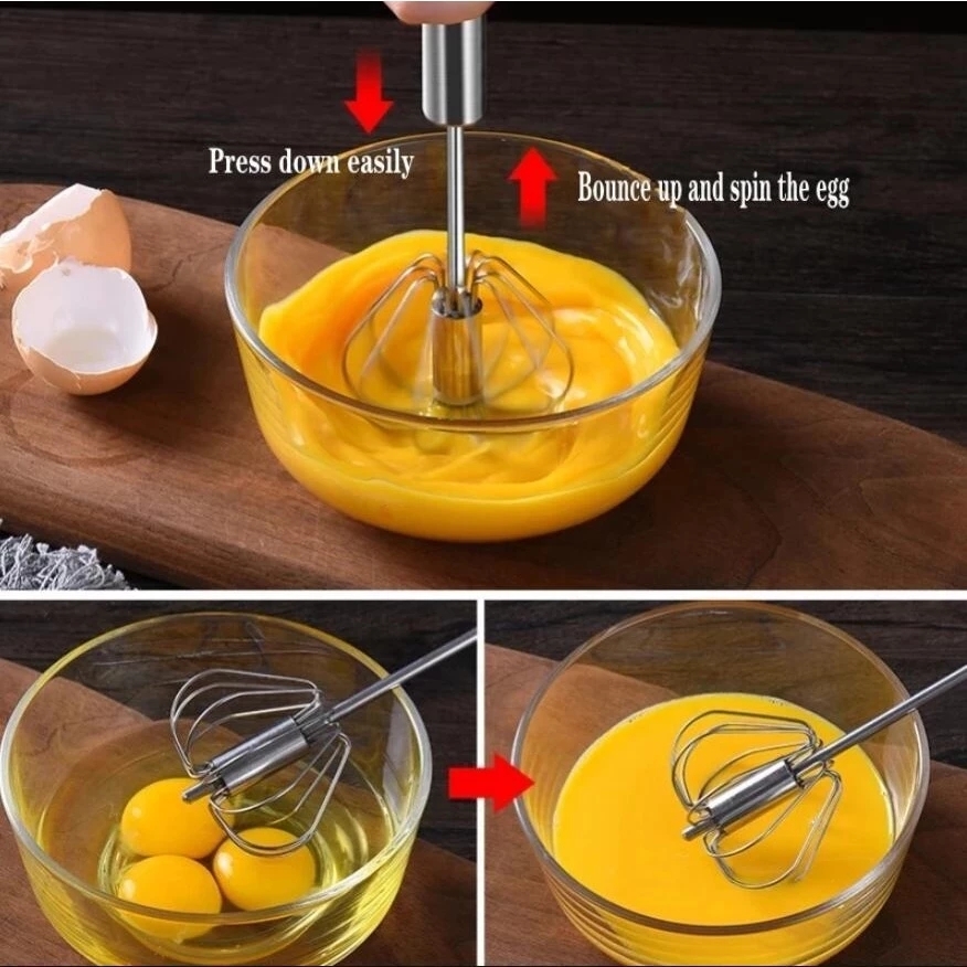 1/3 Buah Pengocok Telur Baja T - Kitchen Appliances Electronics ulasan dan harga